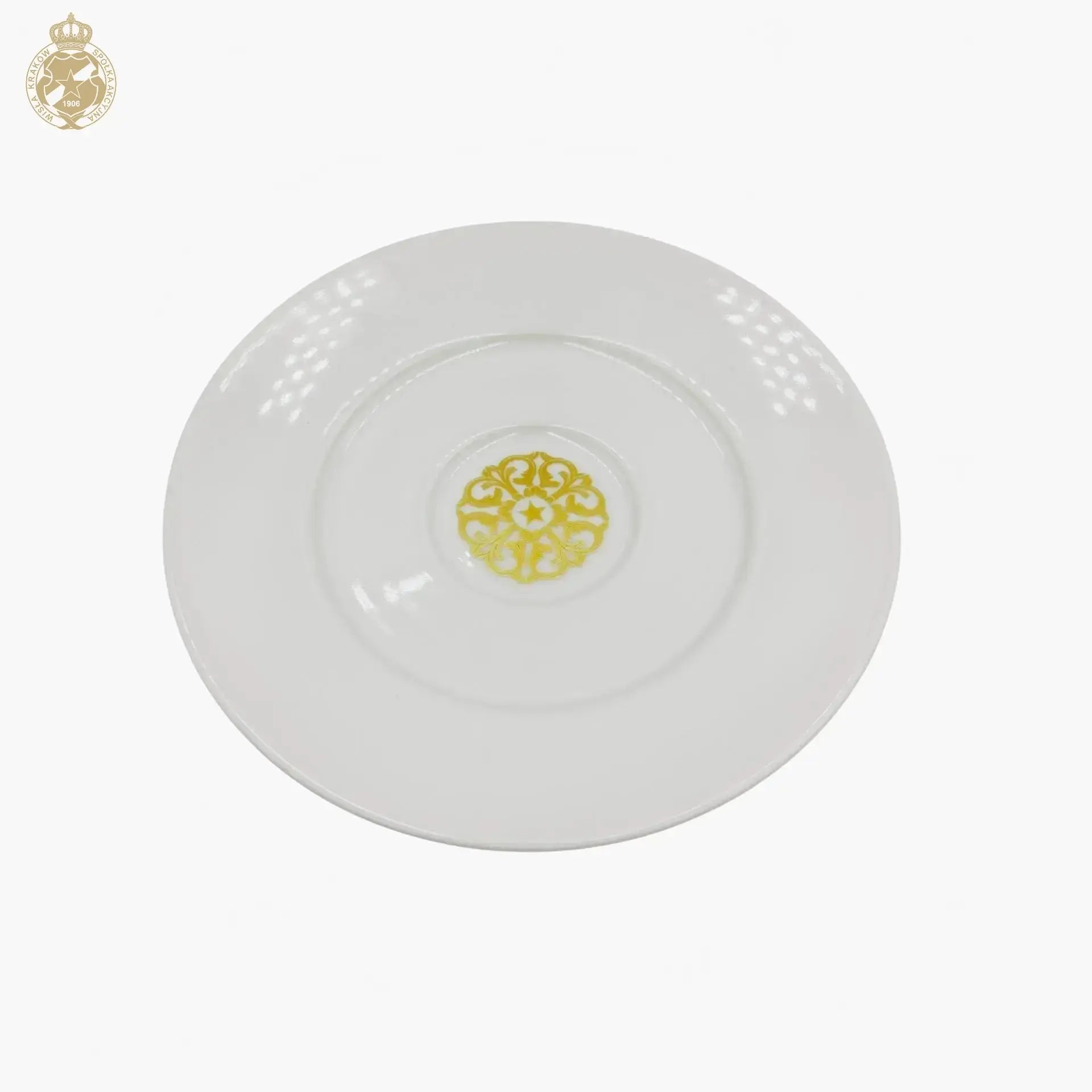 Filiżanka złoty ornament - biała Official FanShop - TS Wisła Kraków SA