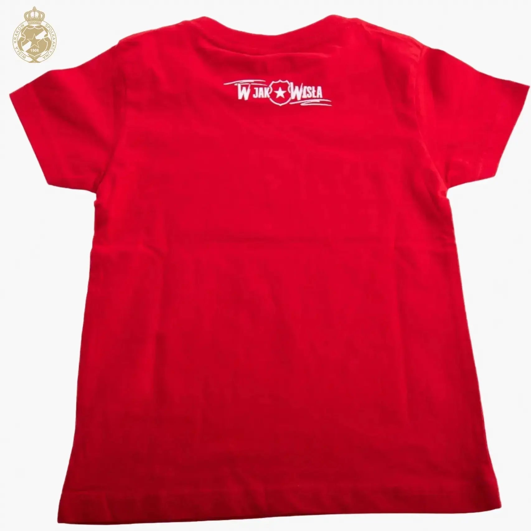 T-shirt dziecięcy W jak Wisła - czerwony Official FanShop - TS Wisła Kraków SA