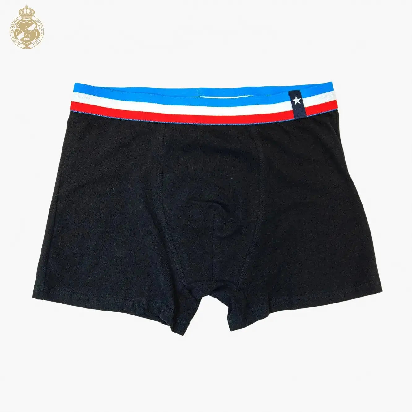 Bokserki Trzy Kolory - czarne Official FanShop - TS Wisła Kraków SA