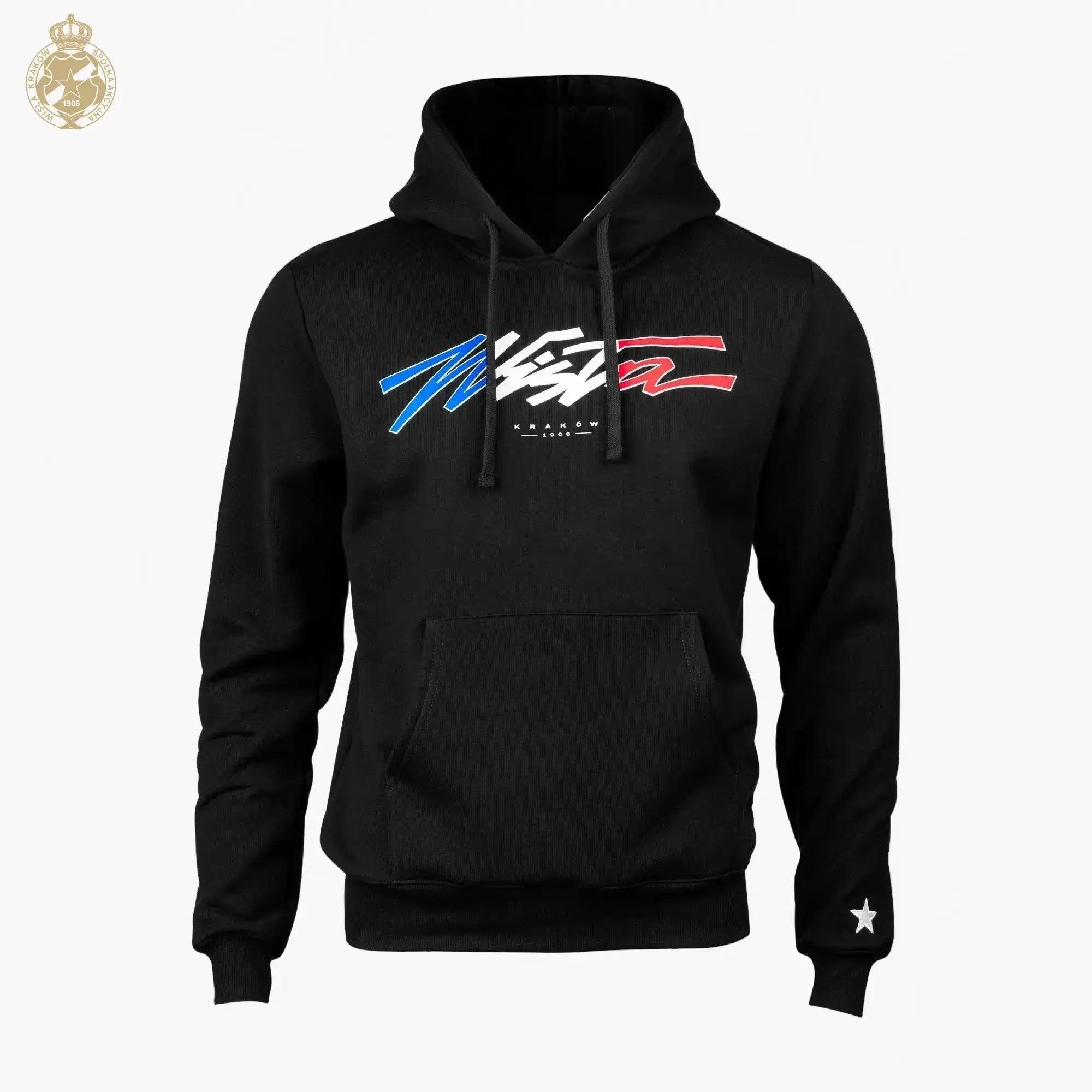 Bluza Wisła z kapturem - czarna Official FanShop - TS Wisła Kraków SA