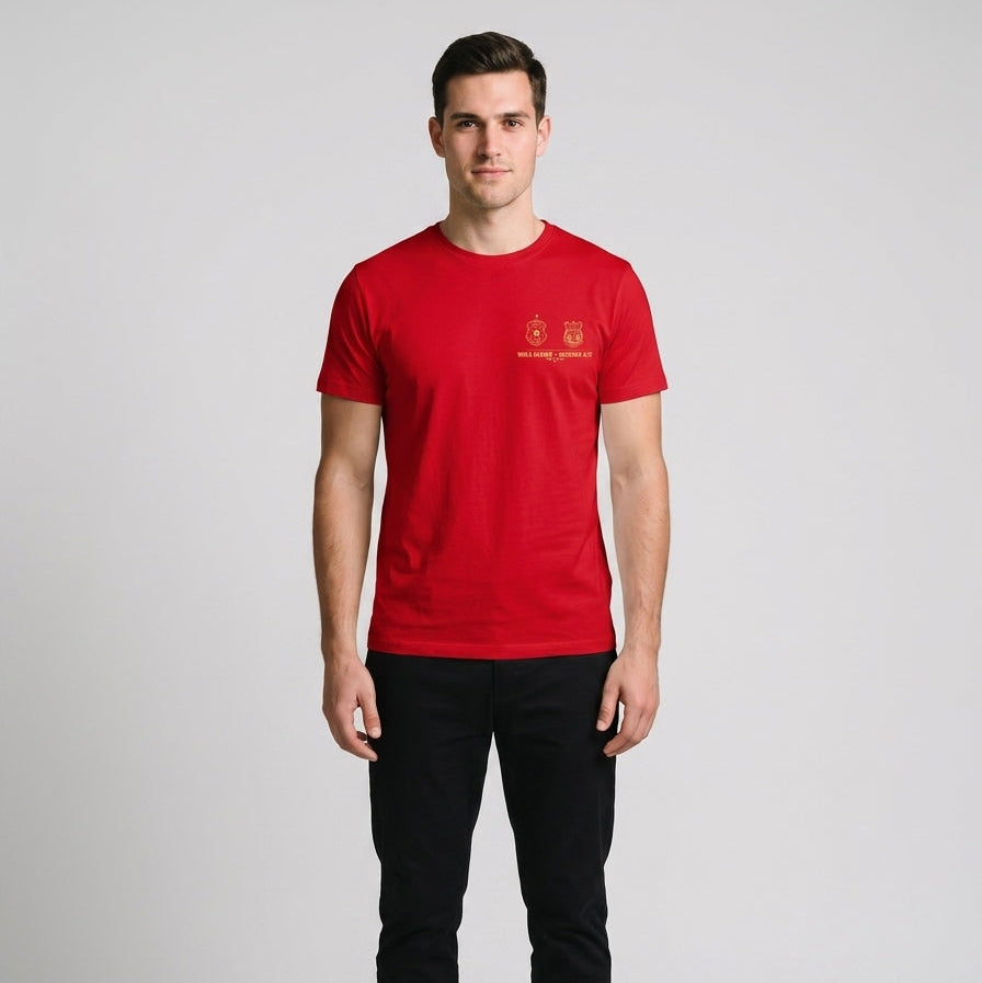 T-shirt Wisła Wrexham Smoki - czerwony - Official FanShop - TS Wisła Kraków SA